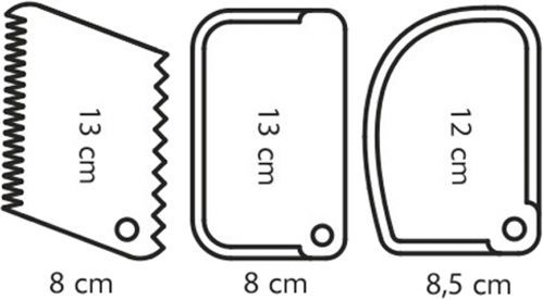 Набор лопаток Delicia 3 шт. 630300 Tescoma
