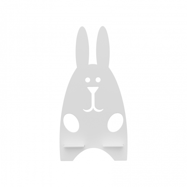 Подставка для телефона Зайчик Steelgroup арт.SG-203 белый