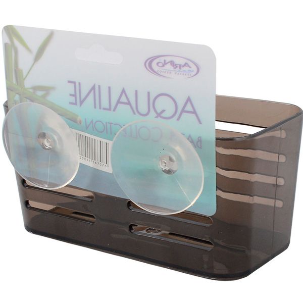 Полиця Arino Aqualine 15,9х8,7х8,4 см сiра 