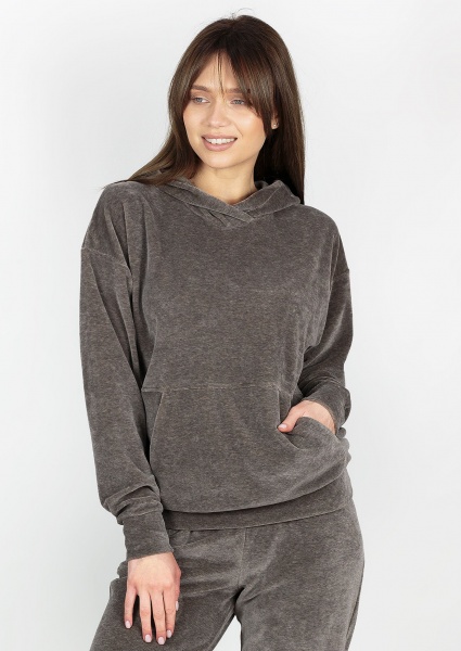 Худі Roksana №1492/50782 р.S графіт