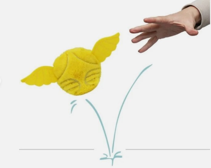 Игрушка TY прыгун Beanie Bouncers Harry Potter Golden Snitch желтый 83045