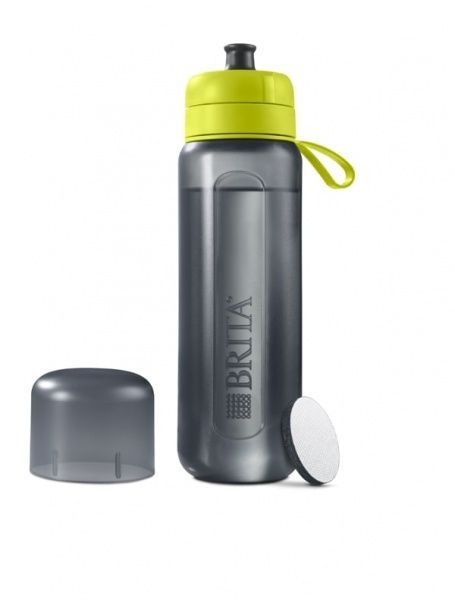 Пляшка спортивна 600 мл BRITA Fill&Go Active з фільтром лайм 1020338