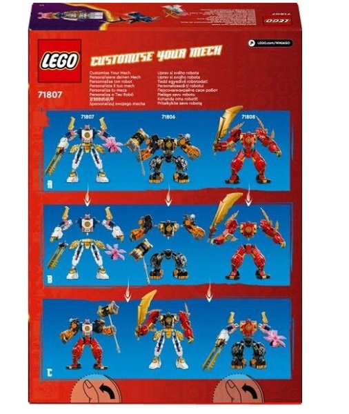 Конструктор LEGO NINJAGO Робот технической стихии Сори 71807