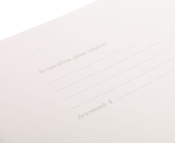 Блокнот Смужки нюд 21х14,5 см Mikirei