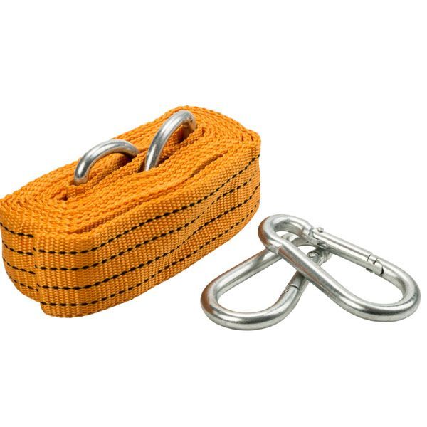 Трос буксирний з карабінами 2 тонни 4.2 м