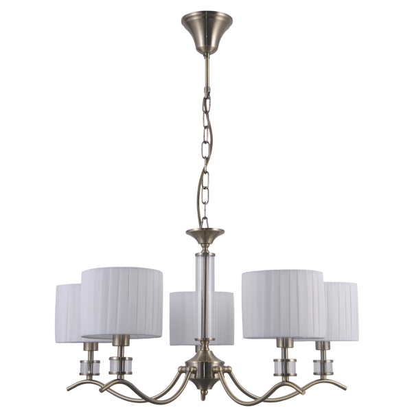 Люстра Victoria Lighting 5x40 Вт E14 бронза Sara/SP5 