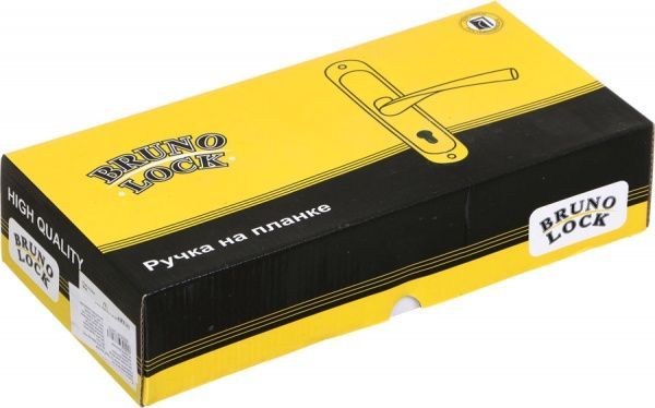 Ручка на планке Bruno BR-85 85 мм полированная латунь