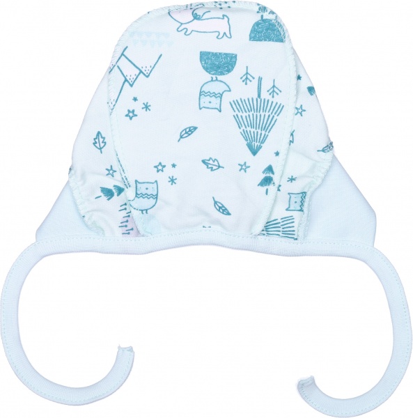 Шапочка Фламінго ясельна 398-007 Animals р.40 ментоловий 398-007