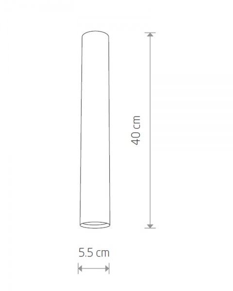 Светильник точечный Nowodvorski Eye 35 Вт GU10 черный 6838 