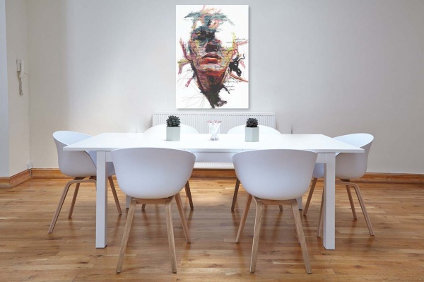 Картина на полотні Colourful Words (без рамки) 55x80 см ТЕРРАВОЛ 