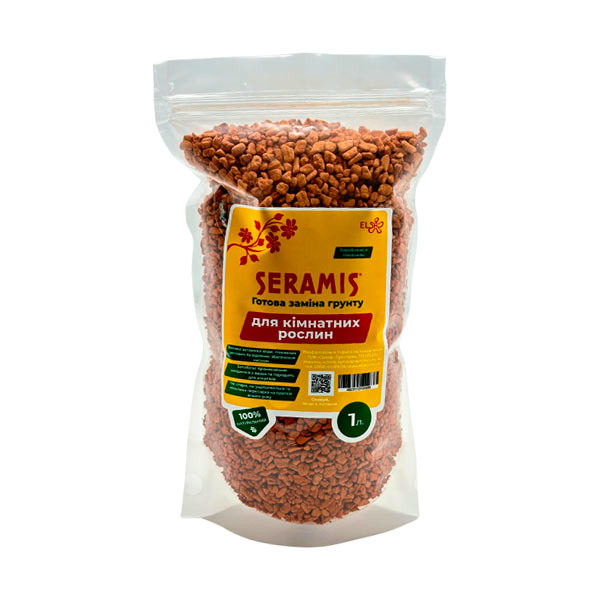 Ґрунт SERAMIS для кімнатних рослин 1 л