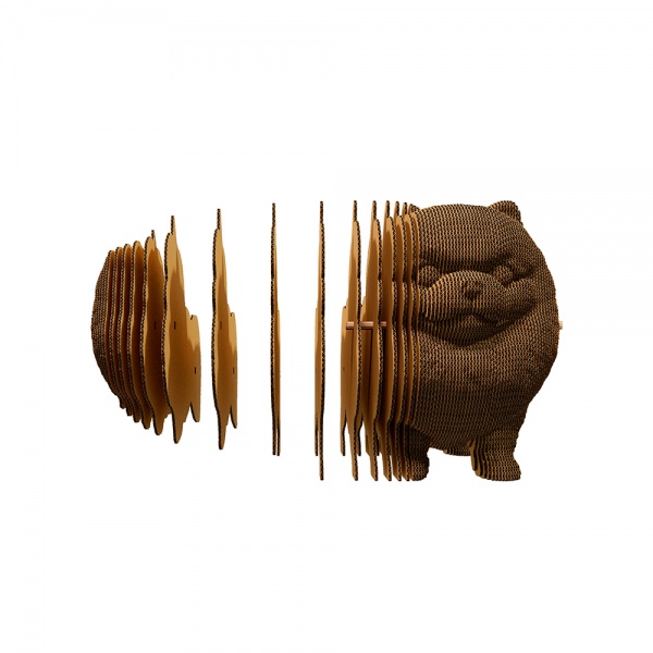 3D-конструктор Cartonic Pomeranian spitz CARTSPITS