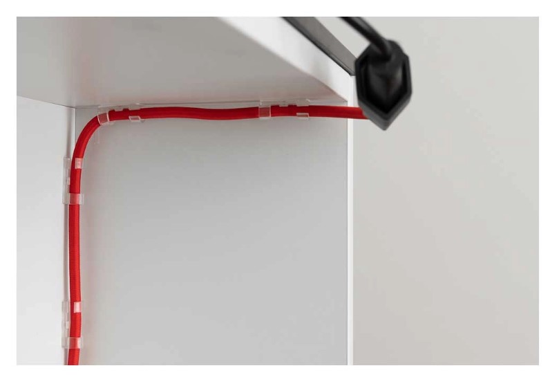 Фіксатор кабельний самоклеючий (уп - 20 шт)