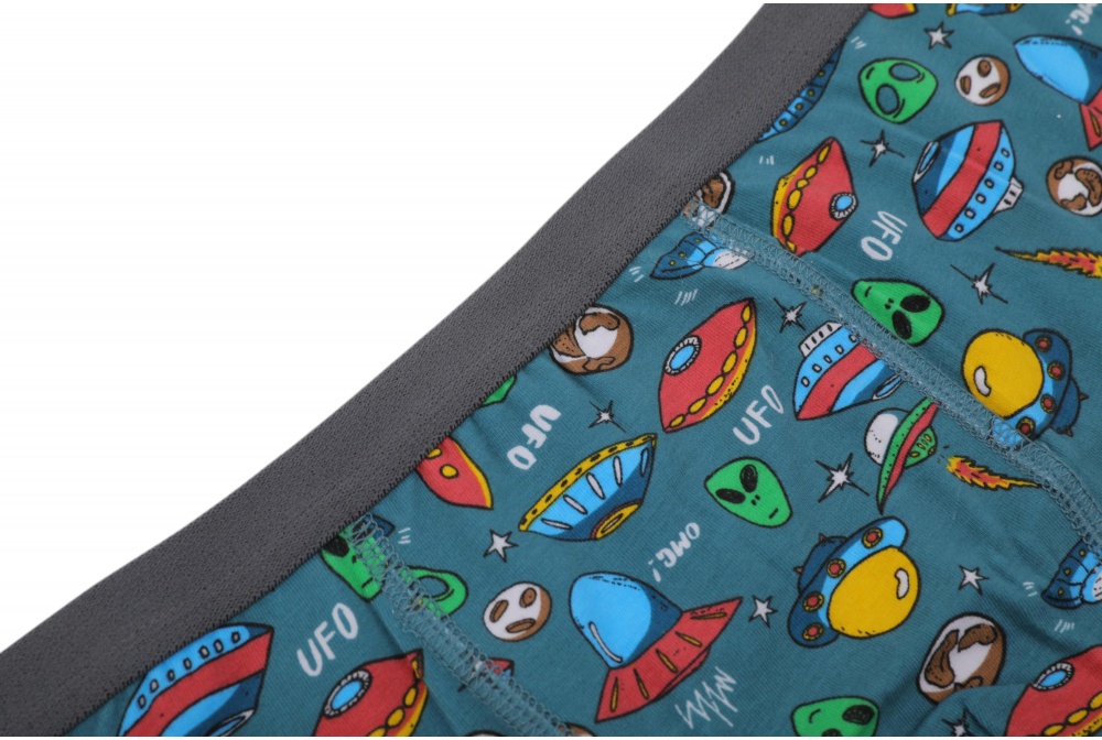 Набор трусов для мальчиков HW 3 пары боксеры р.122-128 голубой с серым J3-K3