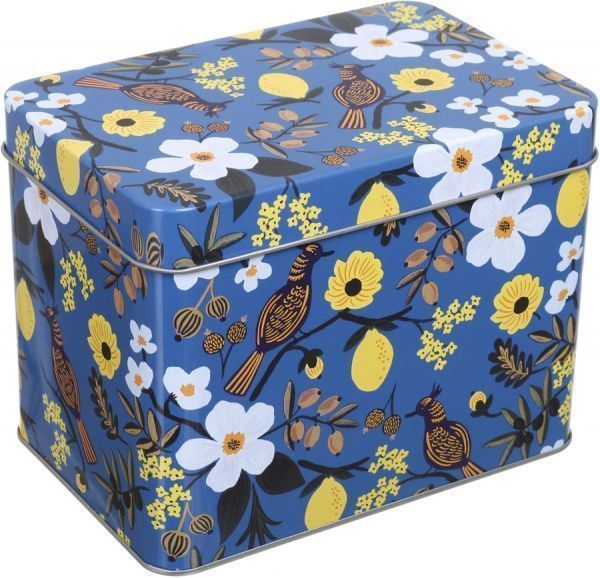 Банка жерстяна Flowers 16,5х11х12,5 см