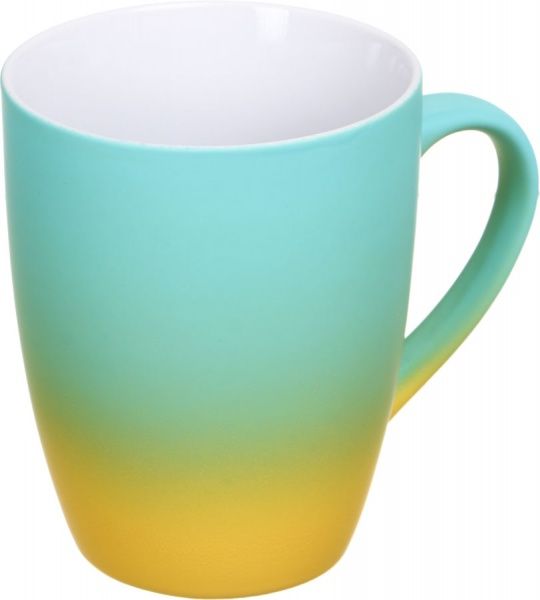 Чашка Blaze Blue 375 мл голубая Bella Vita