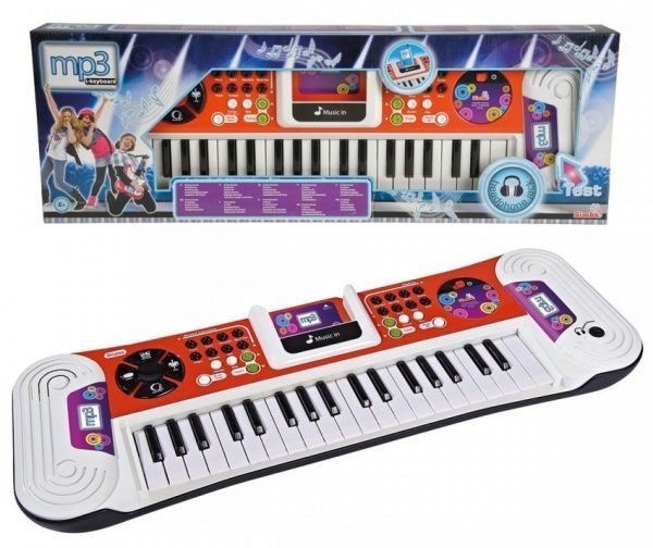Синтезатор Simba з роз'ємом для МР3-плеєра 37 клавіш 62 см 6832606