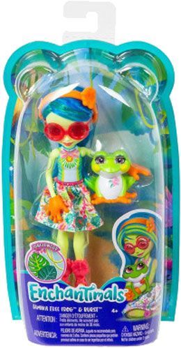 Лялька Enchantimals Жабенятко Таміка GFN43