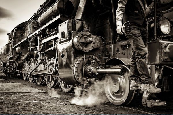 Картина Поезд 560х800 Posterclub 