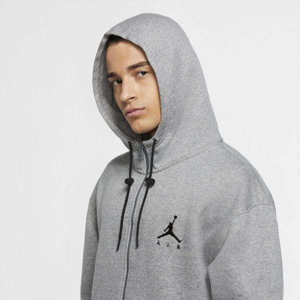 Джемпер Nike M J JUMPMAN AIR FLEECE FZ CK6679-091 р. XL серый