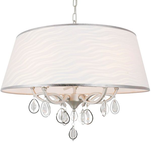 Люстра Victoria Lighting LULLABY/SP5-S 5x40 Вт E14 білий 