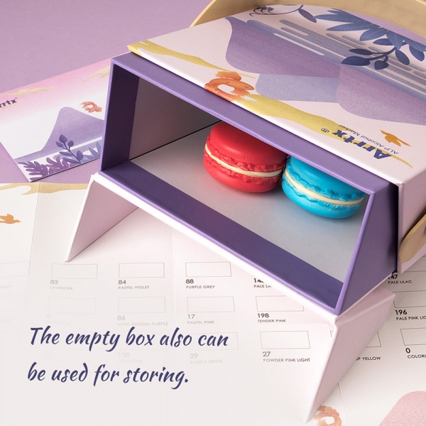 Набор маркеров Arrtx спиртовых Alp ASM-02PL 24 цвета фиолетовые оттенки LC302239 