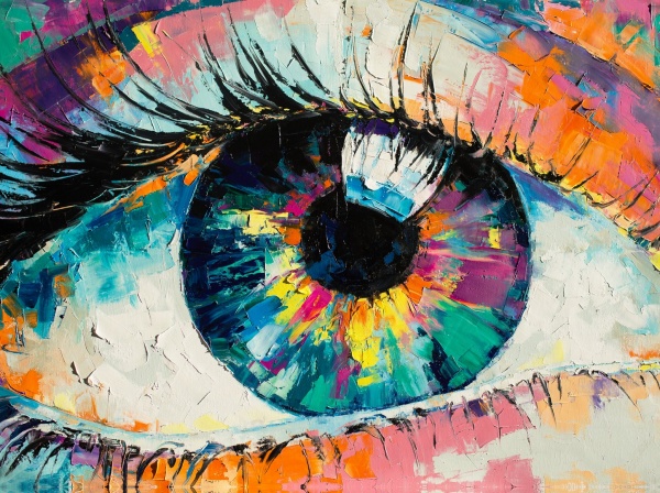 Репродукция Глаз 50x70 см Арт Фемелі 