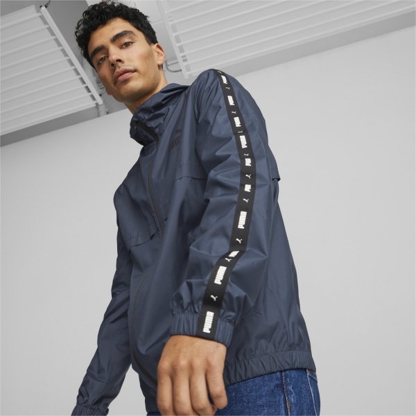 Ветровка Puma ESS+ TAPE WINDBREAKER 84747716 р.S синий