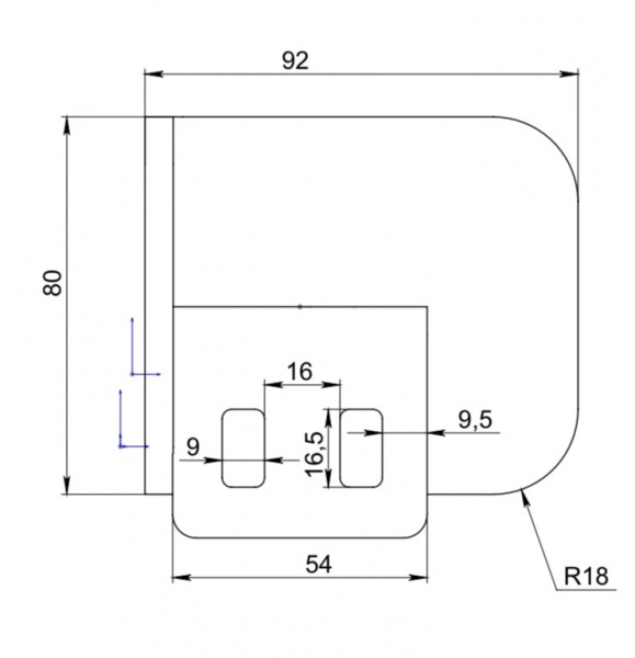 Ушко Aspect Премиум №3 (закаленное)