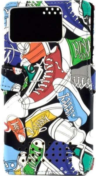 Чохол-книжка StatusCASE універсальний 5 (Малюнок Кеди) (2000000780443) 