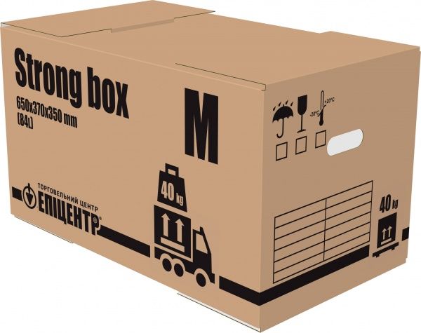 Гофроящик П-32 М 650x370x350 мм