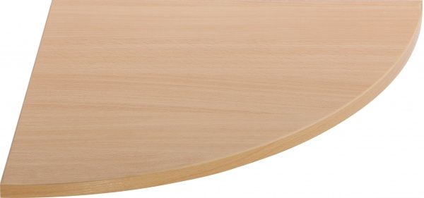 Полка ДСП угловая радиусная 400x400 мм бук 400x400 мм бук 