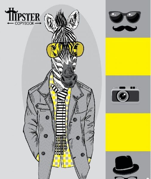 Блокнот для записей В5 Ц355036У Хипстер Мицар+