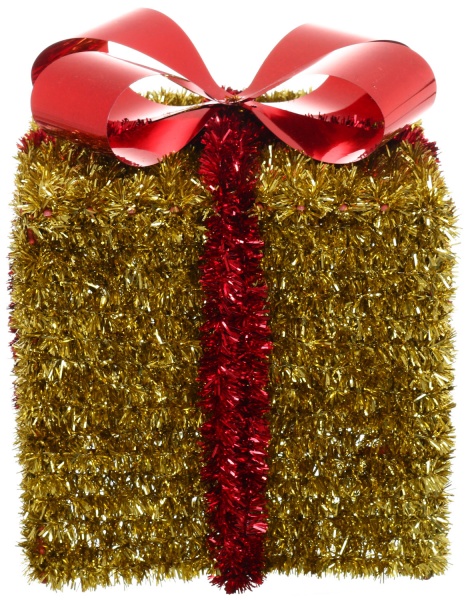 Декоративная фигура Подарочные коробки из мишуры 3 шт. CAA223260 