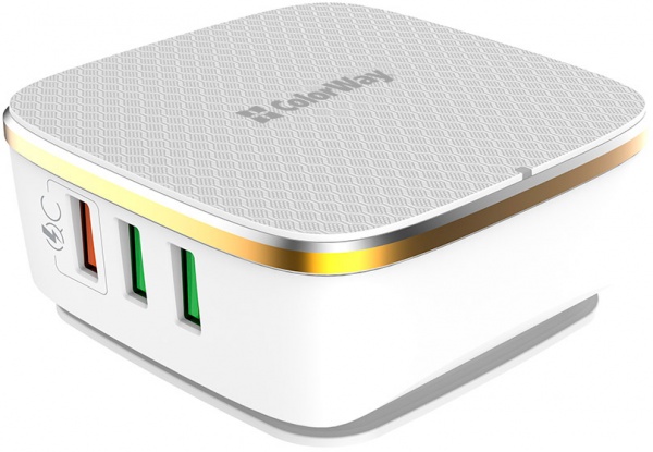 Зарядное устройство ColorWay 6USB (1QC3.0 5 AUTO ID) 7A (35W) white (CW-CHS019Q-WT) 