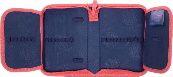 Пенал шкільний AC1 Cute puppy ASTRABAG синій із малюнком