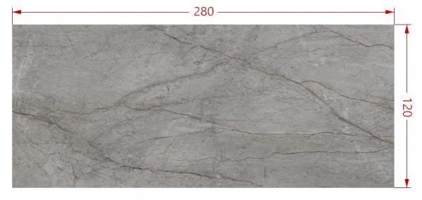 Плитка Ceramika Paradyz Visioner Grey Rekt. Poler 120x280 