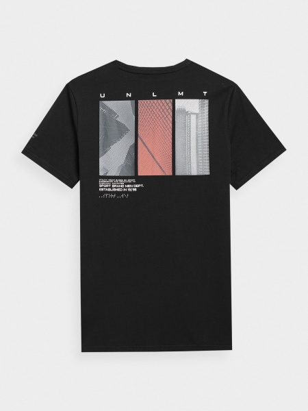 Футболка 4F 4FSS23TTSHM307-20S р.M черный