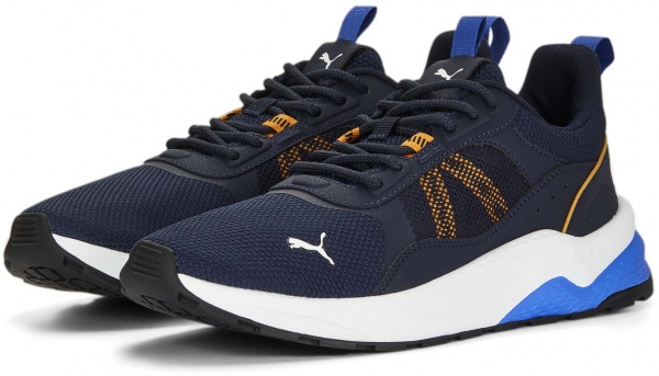 Кроссовки Puma ANZARUN 2.0 PUMA NAVY-DESERT CLAY-PUMA W 38921305 р.46 синий