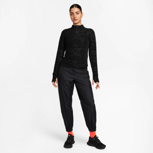 Джемпер Nike W NK TRAIL DF MIDLAYER FB7637-010 р.S серый
