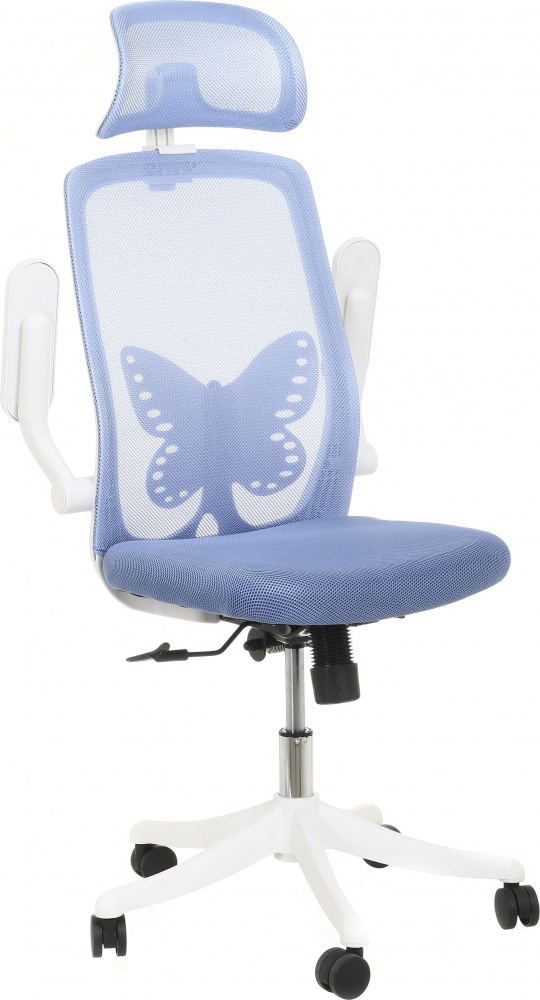 Кресло офисное Жасмін голубой