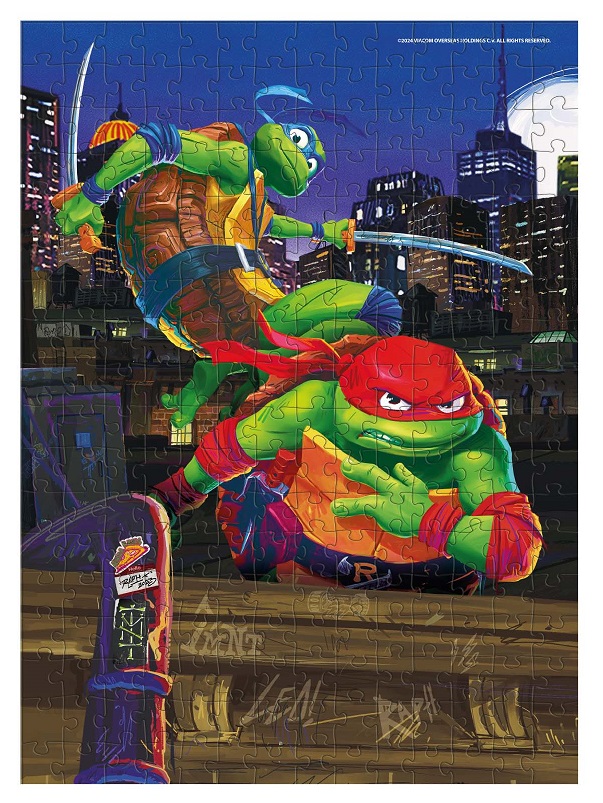 Пазл DoDo Medium-S TMNT. Леонардо и Рафаэль 250 элементов 200528