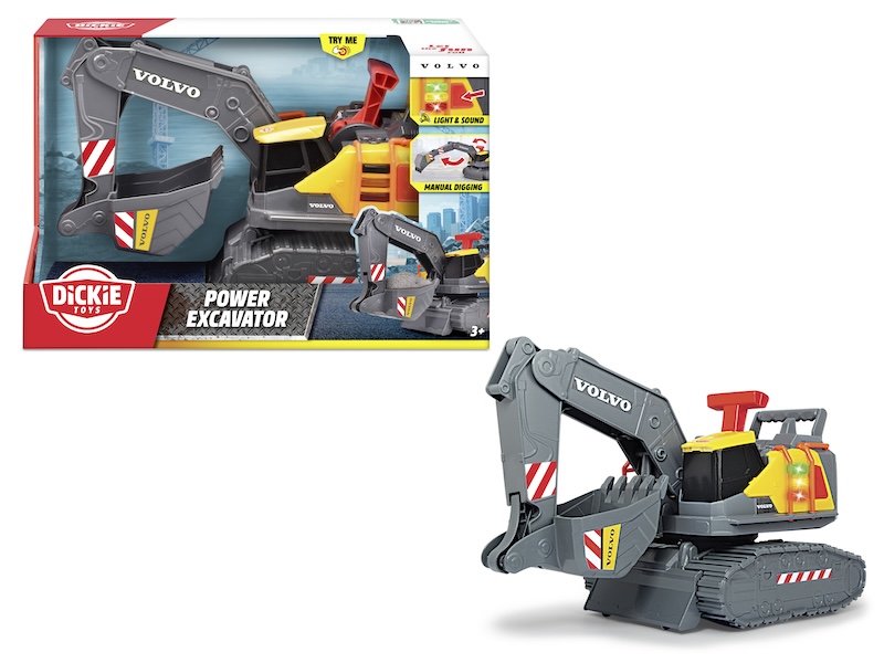 Екскаватор Dickie Toys Вольво. Будівельна сила 3725012