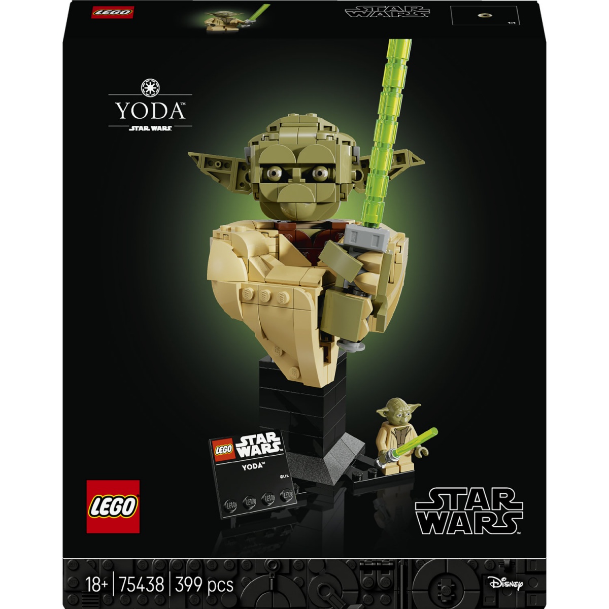 Конструктор LEGO Star Wars Бюст Йоды 75438 — фото 1