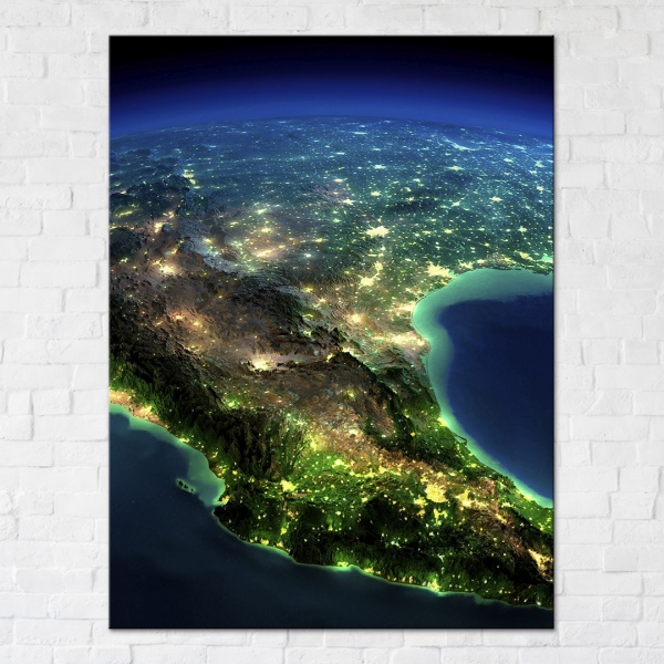 Постер Mexico 50x65 см Brushme 