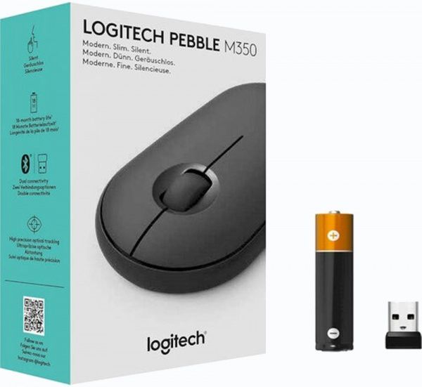 Мишка Logitech M350 Graphite 
