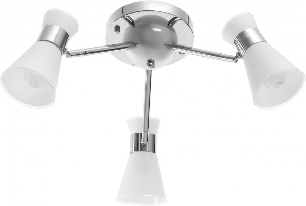 Люстра потолочная Accento lighting Roda 3xE14 хром ALSQ-MD37520/3 