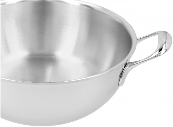 Сотейник конічний 28 см з двосторонньою кришкою 4.75 л Silvinox Atlantis 7 40850-935-0 Demeyere