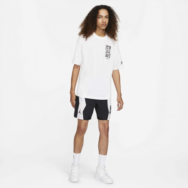 Футболка Jordan M J ZION DF SS TEE DH0592-101 р.2XL белый