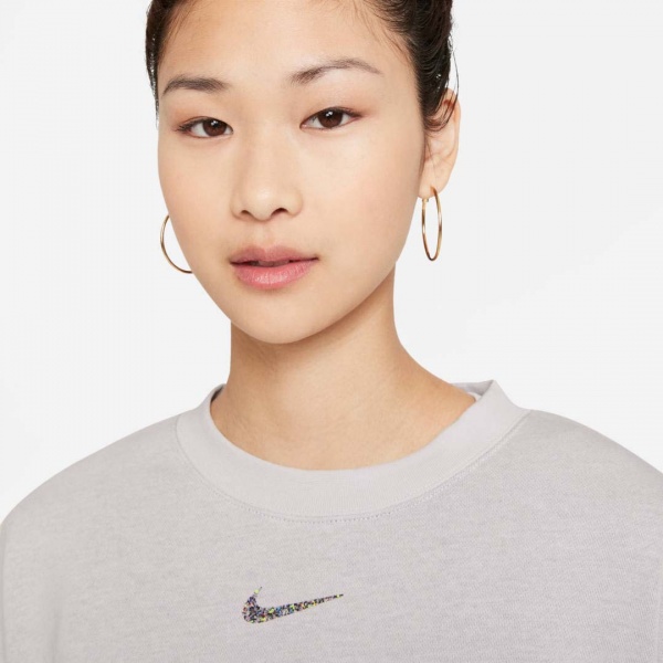 Світшот Nike W NSW ESS FLC CREW CLCTN RE DJ6937-094 р. XL білий